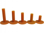 Gummi-Tees, 3 Größen