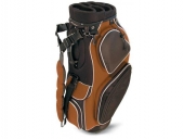 Deluxe Cartbag 8,5 inch goldbeige