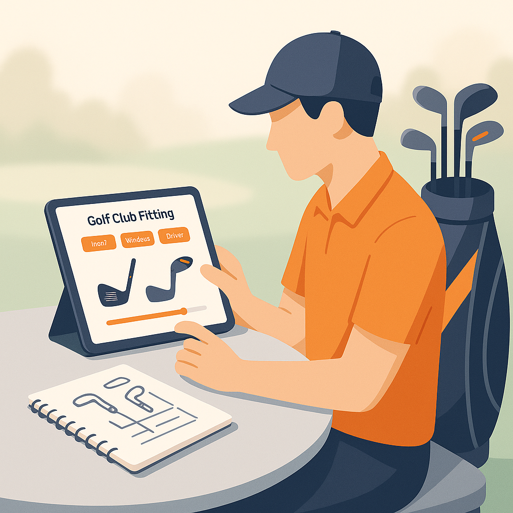 Golfschläger Fitting online
