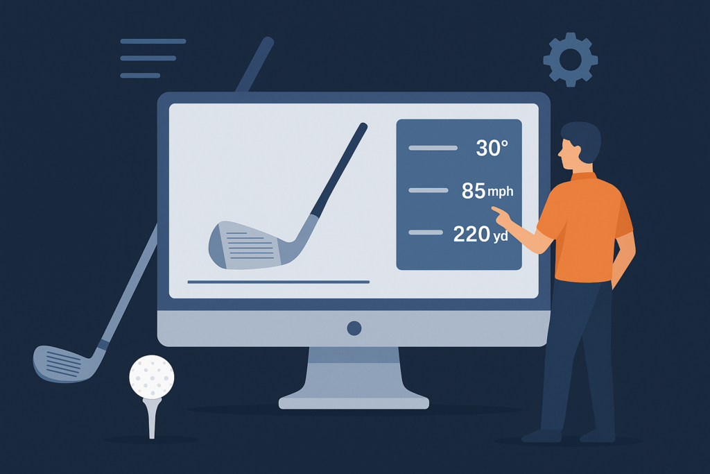 Golfschläger-Fitting