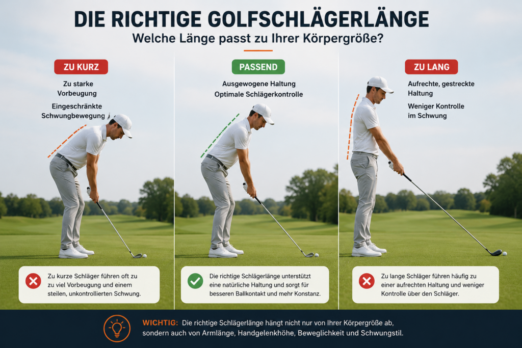 Golfschlägerlänge